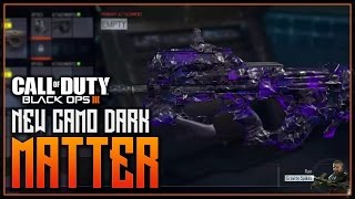 Black Ops 3 - "DARK MATTER CAMO" - HOW TO GET DARK MATTER CAMO - BETTER THAN DIAMOND!