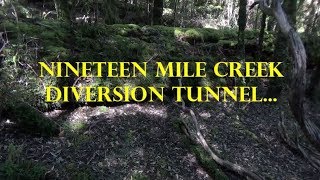 Nineteen Mile Creek diversion tunnel