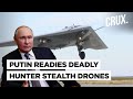 Putin’s New Hunter Stealth Drone Test Fires Missiles l Can Russia Rush Production Amid Ukraine War?