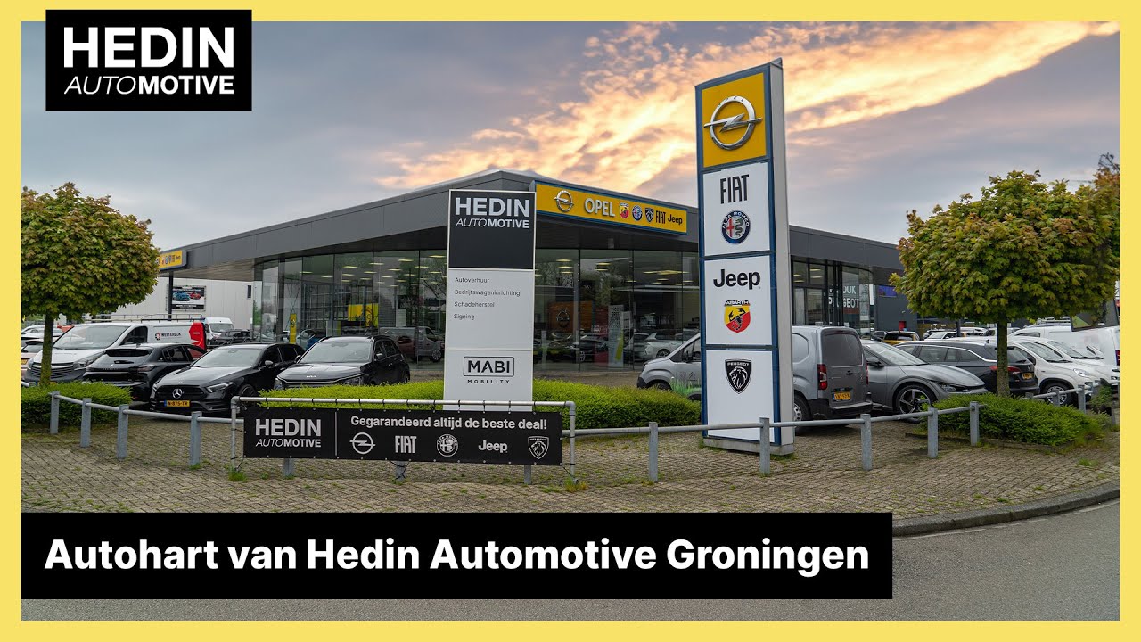 Autohart Van Hedin Automotive Groningen | Rostockweg 12 - YouTube