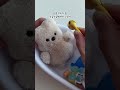 Bathing a Teddy Bear KURI