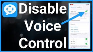 How To Turn Off Voice Control On iPhone