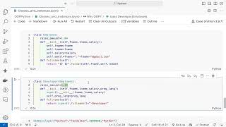 Python OOP Tutorial 4 Inheritance Creating Subclasses Day#31