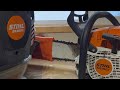 Stihl Winter Mode for outdoor power equipment