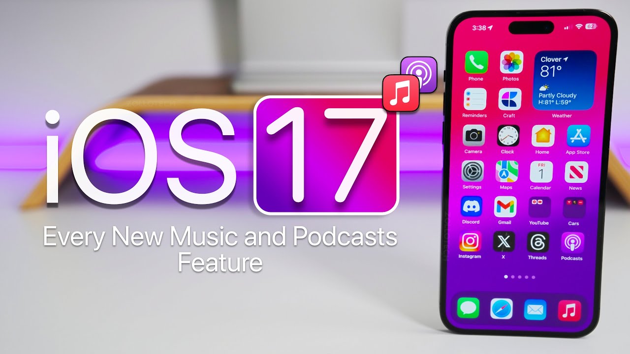 IOS 17 - Every Apple Music And Podcasts Feature - YouTube