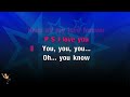 P S I Love You - Beatles (KARAOKE)