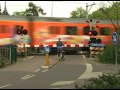 dutch railroad crossing spoorwegovergang station bilthoven special edit