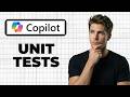 How To Generate Unit Tests With Copilot (Working 2026)