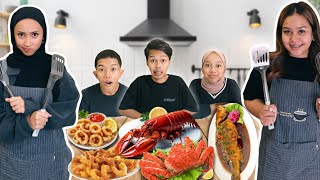 SEHARIAN MAKAN MASAKAN ALLY DAN SABBY!