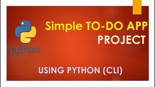 Making a To-Do App with Python CLI | Beginners || Coding Planet