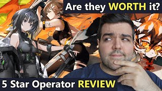Which 5 Star Operators Are Worth Building? | Arknights Operator Review