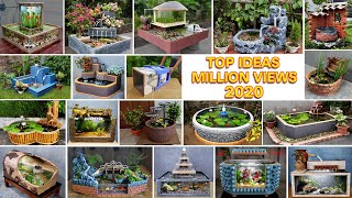 Top 20 Ideas to make a Million View Waterfall Aquarium video in 2020/  Cheap and Easy