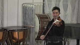 Макс Брух, Романс для альта с оркестром F-dur в переложении для скрипки и ф-но.