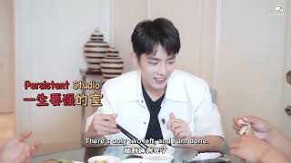 [ENG SUB] Xiao Zhan Studio Food Tasting Vlog in Hangzhou