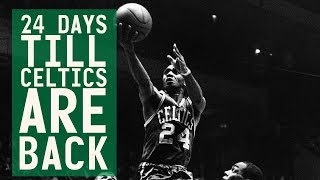 24 days till Celtics are back: #24 Sam Jones ties the 1969 finals with a game-winner in G4!