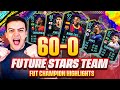 I won EVERY GAME on FUT CHAMPS using 11 FUTURE STARS!! FIFA 21