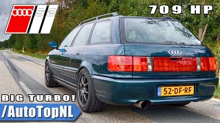 709HP AUDI S2 2.2 20V Turbo - INSANE! Loud Exhaust SOUND by AutoTopNL