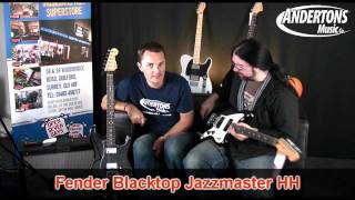 New Fender Blacktop Strat, Tele, Jaguar and Jazzmaster Guitars - Part 2 of 2