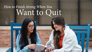 How to Finish Strong When You Want to Quit Homeschooling
