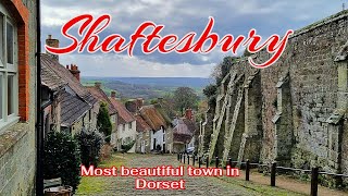 Shaftesbury is a market town in Dorset described as \