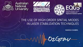 The use of high order spatial modes in laser stabilisation techniques