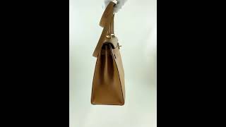 Hermes Kelly 28cm Naturel Courchevel with Gold Hardware - Vintage