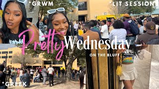 HBCU vlog: Southern University Pretty Wednesday// grwm + greek + the yard