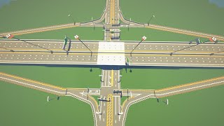 Evansburg County - Episode 20 - Freeway Intersection Complete! - Driving Tour/Showcase