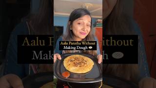 Easy Aalu Paratha Recipe 🥔🌯 #shorts #viral