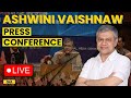 LIVE: Union Minister Ashwini Vaishnaw’s Live Briefing, Key Cabinet Decisions Revealed