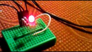 ATmega32 Controlled RGB LED