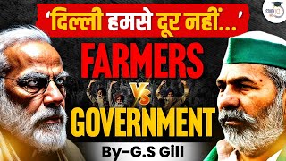 Why Are Farmers Protesting Again | Delhi Noida Traffic Jam| Solutions |Way Forward | StudyIQ IAS