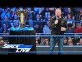 Shane McMahon will face The Miz at WrestleMania: SmackDown LIVE, March 12, 2019