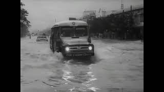 Chilean tsunami hits Manila, Philippines. May 24, 1960