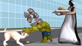 Scary Teacher 3D Siren Head Mods Hulk and Granny Troll Pet of Miss T and Hello Neighbor - Funny Game