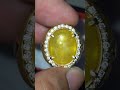 yellow sapphire tanzania / gemstones / batu permata / jewelry / wa 081999439808