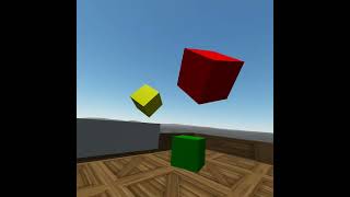 A-Frame: Physics with the PhysX component