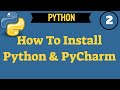 ✔ How To Install Python And PyCharm Step-By-Step For Beginners | (Video 215)
