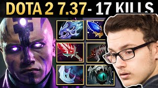 Anti-Mage Gameplay Miracle with 1000 GPM and 17 Kills - Dota 7.37