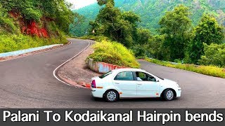 Palani To Kodaikanal Hairpin bends|kodaikanal hills|kodaikanal|ghat road