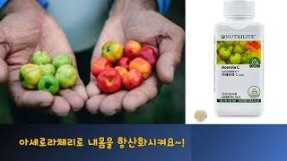 아세로라체리 비타민C 비타민C추천#비타민C#vitamin #비타민추천#필수영양소#암웨이비타민