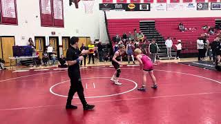 Jackson Carr Warrior Invitational Greco Roman 125lbs Round 3 4/6/2024