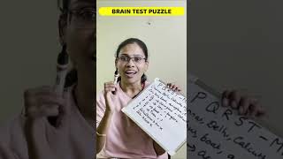 🧠 Simple Brain Test  5 😂 | Viral Puzzle Solved #shorts #subashinijagan