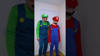 Super Mario and Luigi didn't expect this! #supermario #funny #comedyvideos #funnyshorts #comedy