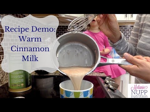 Recipe Demo: Warm Cinnamon Milk Recipe Demo: Warm Cinnamon Milk