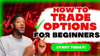 How to trade options for BEGINNERS‼️(3+ step process) GET STARTED TODAY🤯
