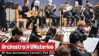 Orchestra@UWaterloo Fall 2024: 20th Anniversary Concert