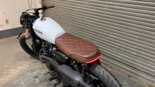 MOTO PGH Honda CL350 Cafe Racer build 343