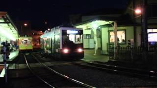 伊予鉄道松山市内線2100形 道後温泉駅発着 Iyo Railway Matsuyama City Tram Line