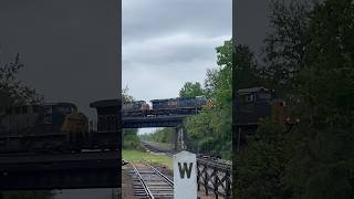 CSX I135 Intermodal Train from  Lodi, Ohio 5/11/2024 #train #csxt #railroad #shorts #csxt #railway